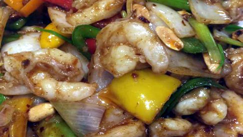 五彩虾球 Prawns & Vegetable